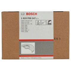 Bosch Schutzhaube ohne Deckblech, 115 mm, Schraubverschluss (1 619 P06 547), image 