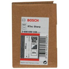 Bosch Flachmeißel RTec Sharp, mit SDS max-Aufnahme, 400 mm, 10er-Pack (2 608 690 166), image 