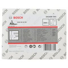 Bosch D-Kopf Streifennagel SN34DK 50G, 2,8 mm, 50 mm, verzinkt, glatt (2 608 200 005), image 