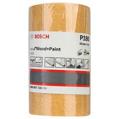 Bosch Schleifrolle C470, Best for Wood and Paint, Papierschleifrolle, 93 mm, 5 m, 180 (2 608 607 710), image 