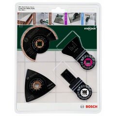 Bosch Starlock Fliesen-Set für Multifunktionswerkzeuge, 4-teilig (2 609 256 978), image 