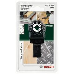 Bosch Tauchsägeblatt AIZ 20 AB, Starlock BIM, Wood and Metal, 20 x 30 mm (2 609 256 950), image 