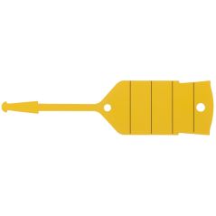 KS Tools Schlüsselanhänger mit Schlaufe, gelb, 500 Stück, image 