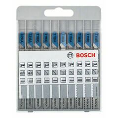 Bosch Stichsägeblatt-Set Basic for Metal, 10-teilig (2 607 010 631), image 