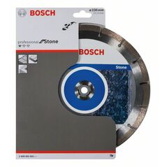 Bosch Diamanttrennscheibe Standard for Stone, 230 x 22,23 x 2,3 x 10 mm, 1er-Pack (2 608 602 601), image 