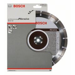 Bosch Diamanttrennscheibe Standard for Abrasive, 230 x 22,23 x 2,3 x 10 mm (2 608 602 619), image 