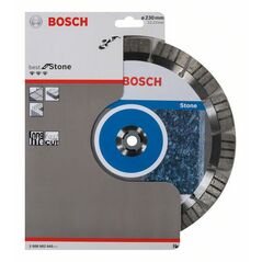 Bosch Diamanttrennscheibe Best for Stone, 230 x 22,23 x 2,4 x 15 mm (2 608 602 645), image 