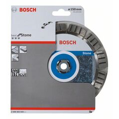 Bosch Diamanttrennscheibe Best for Stone, 150 x 22,23 x 2,4 x 12 mm (2 608 602 643), image 
