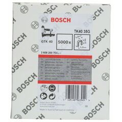 Bosch Schmalrückenklammer TK40 35G, 5,8 mm, 1,2 mm, 35 mm, verzinkt (2 608 200 704), image 