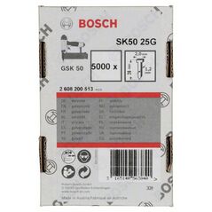 Bosch Senkkopf-Stift SK50 25G, 1,2 mm, 25 mm, verzinkt (2 608 200 513), image 