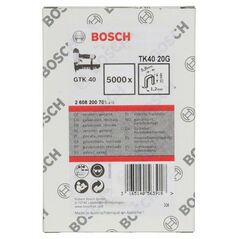 Bosch Schmalrückenklammer TK40 20G, 5,8 mm, 1,2 mm, 20 mm, verzinkt (2 608 200 701), image 