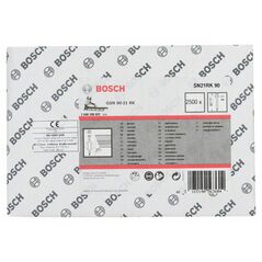 Bosch Rundkopf-Streifennagel SN21RK 90 3,1 mm, 90 mm, blank, glatt (2 608 200 031), image 
