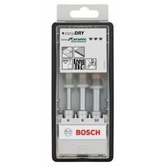 Bosch Diamanttrockenbohrer-Set Robust Line Easy Dry Best for Ceramic, 3-teilig, 6-10mm (2 608 587 145), image 