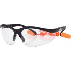 KS Tools Schutzbrille-transparent, mit Ohrstöpsel, image 