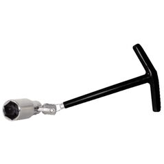 KS Tools T-Griff-Zündkerzenschlüssel mit Gelenk, 21mm, image 