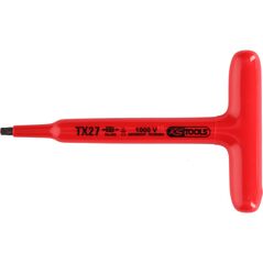 KS Tools T-Griff-Torx-Stiftschlüssel mit Schutzisolierung, T15, 120 mm, image 