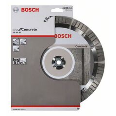 Bosch Diamanttrennscheibe Best for Concrete, 230 x 22,23 x 2,4 x 15 mm (2 608 602 655), image 