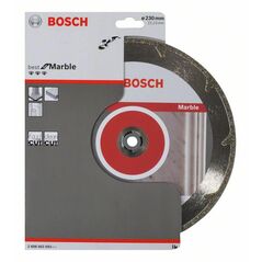Bosch Diamanttrennscheibe Best for Marble, 230 x 22,23 x 2,2 x 3 mm (2 608 602 693), image 