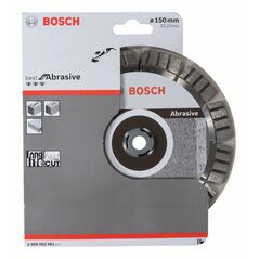 Bosch Diamanttrennscheibe Best for Abrasive, 150 x 22,23 x 2,4 x 12 mm (2 608 602 681), image 
