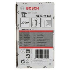 Bosch Senkkopf-Stift SK64 20G, 44 mm verzinkt (2 608 200 530), image 