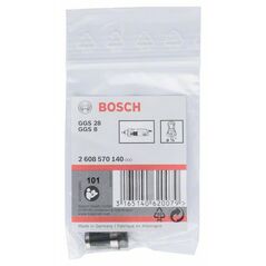 Bosch Spannzange ohne Spannmutter, 1/4 Zoll, für Bosch-Geradschleifer (2 608 570 140), image 