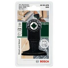 Bosch Tauchsägeblatt AII 65 APB Starlock BIM, Wood and Metal, 40 x 65 mm (2 609 256 985), image 