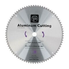 Fein Aluminium Cutting Kreissägeblatt 355 x 2,8 x 25,4 mm ( 63502302000 ) für MKAS 355, image 