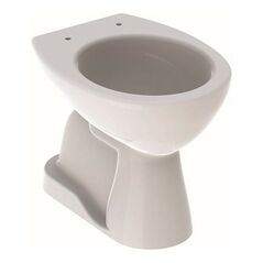 Geberit Stand-Flachspül-WC RENOVA Abgang horizontal weiß, image 