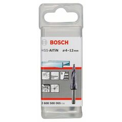 Bosch Stufenbohrer HSS-AlTiN, 4 - 12 mm, 6 mm, 66,5 mm, 9 Stufen (2 608 588 065), image 