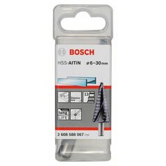 Bosch Stufenbohrer HSS-AlTiN, 6 - 30 mm, 10 mm, 93,5 mm, 13 Stufen (2 608 588 067), image 
