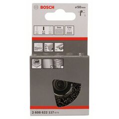 Bosch Topfbürste, Edelstahl, gewellter Draht, 50 mm, 0,3 mm, 4500 U/ min (2 608 622 117), image 
