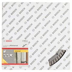 Bosch Diamanttrennscheibe Standard for Universal Turbo, 230x22,23x2,5x10 mm, 10er-Pack (2 608 603 252), image 