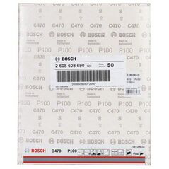 Bosch Schleifblatt C470, 230 x 280 mm, 100, ungelocht (2 608 608 690), image 