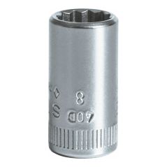 Stahlwille Steckschlüsseleinsatz (1/4") SW.9 mm L.23 mm 13 g, image 