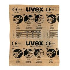 Uvex Gehörschutzstöpsel uvex x-fit, grün, SNR 37 dB, Größe M, image 