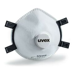 Uvex Mehrweg (R)-Atemschutzmaske 7317 FFP3 uvex silv-Air exxcel einzelverp., image 