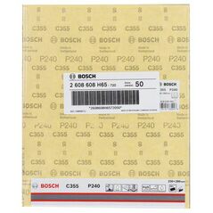 Bosch Schleifblatt C355, Papierschleifblatt, 230 x 280 mm, 240 (2 608 608 H65), image 