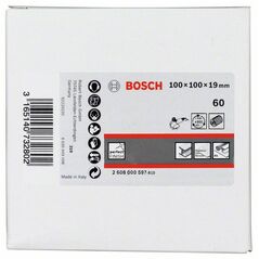 Bosch Lamellenschleifwalze, 19 mm, 60, 100 mm (2 608 000 597), image 
