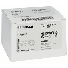 Bosch BIM Tauchsägeblatt AII 65 BSPB, Hard Wood, 40 x 65 mm (2 608 662 032), image 