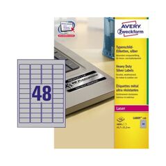 Avery Zweckform Etikett L6009-100 45,7x21,2mm Typenschild, image 