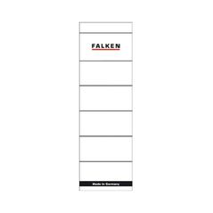 Falken Ordneretikett 80037047 breit/kurz sk weiß 10 St./Pack., image 