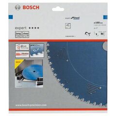 Bosch Kreissägeblatt Expert for Steel, 160 x 20 x 2,0 mm, 30 (2 608 643 054), image 