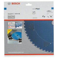 Bosch Kreissägeblatt Expert for Steel, 190 x 20 x 2,0 mm, 40 (2 608 643 056), image 