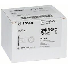 Bosch HCS Tauchsägeblatt AII 65 APC Wood, 40 x 65 mm (2 608 662 359), image 