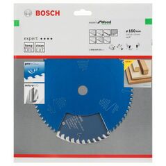 Bosch Kreissägeblatt Expert for Wood, 160 x 20 x 2,6 mm, 48 (2 608 644 021), image 