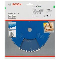 Bosch Kreissägeblatt Expert for Wood, 200 x 30 x 2,8 mm, 48 (2 608 644 053), image 