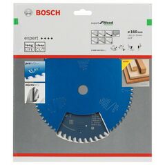 Bosch Kreissägeblatt Expert for Wood, 160 x 20 x 1,8 mm, 48 (2 608 644 015), image 