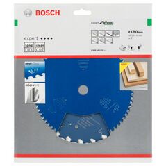 Bosch Kreissägeblatt Expert for Wood, 180 x 30 x 2,6 mm, 24 (2 608 644 032), image 