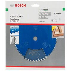 Bosch Kreissägeblatt Expert for Wood, 180 x 30 x 2,6 mm, 48 (2 608 644 034), image 