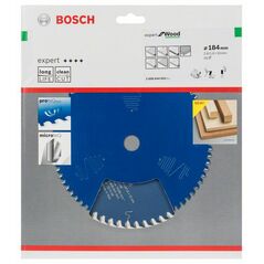 Bosch Kreissägeblatt Expert for Wood, 184 x 30 x 2,6 mm, 56 (2 608 644 043), image 